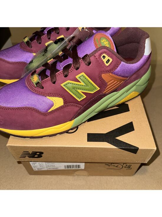 Size 11 - New Balance Stray Rats x 580 Tribute to 2007 - Burgundy